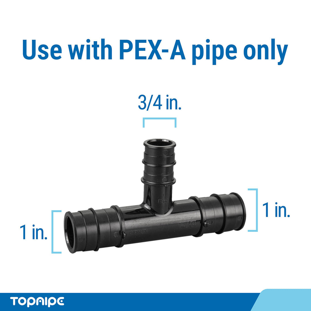 PEX-a Expansion Tee Reducing
