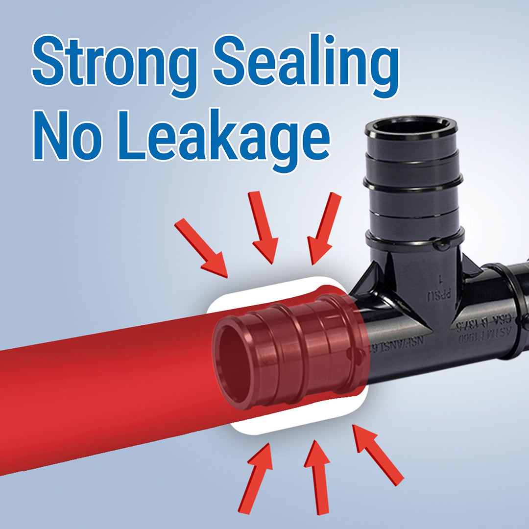 PEX-a Expansion Tee Reducing