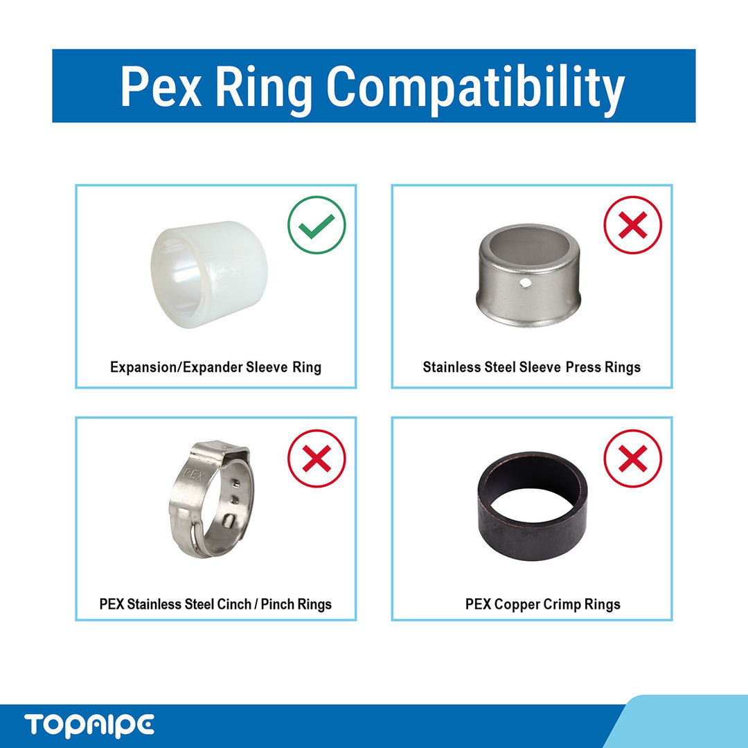 PEX-a Expansion Rings