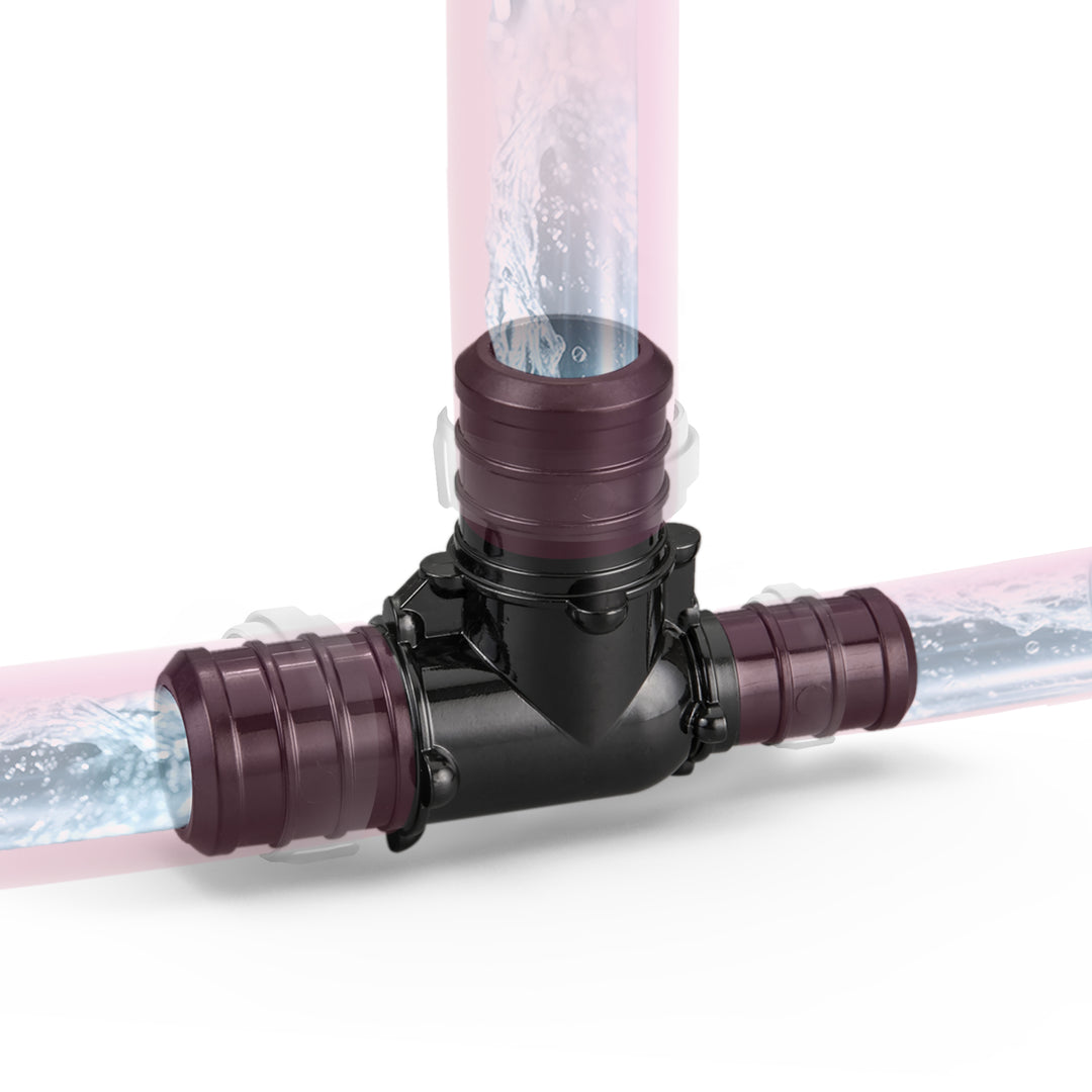 PEX Tee Reducing