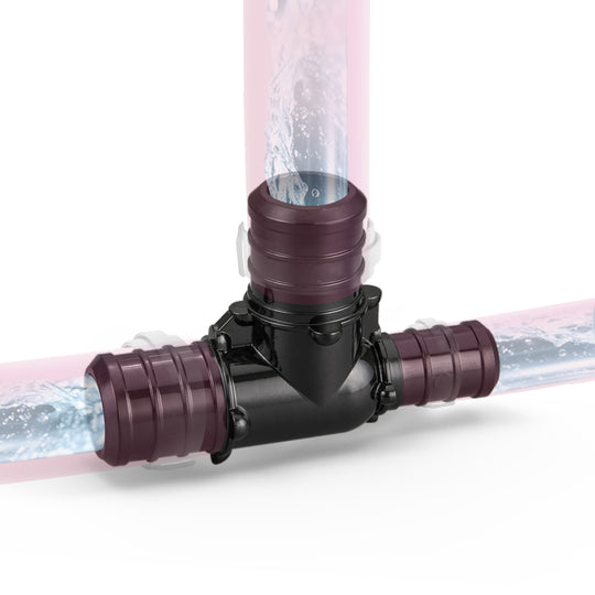PEX Tee Reducing